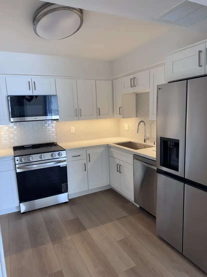 Kitchen refresh, stainless appliances